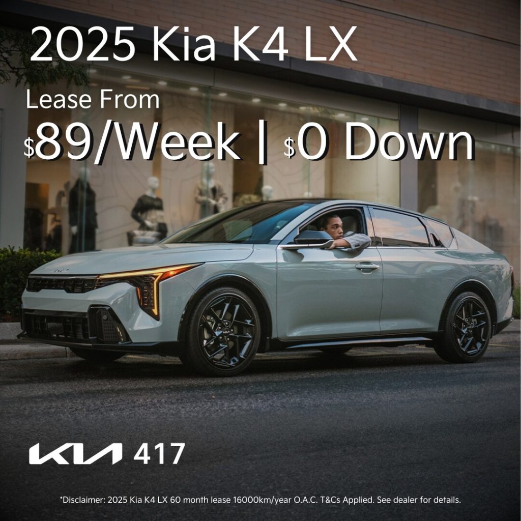 2025 Kia K4 LX Ottawa Offer