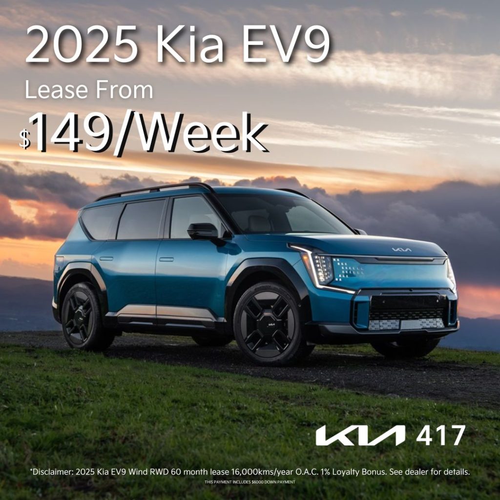 2025 Kia EV9 Promo Offer Ottawa
