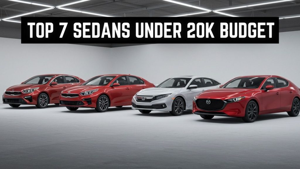 TOP 7 Sedans under 20k budget