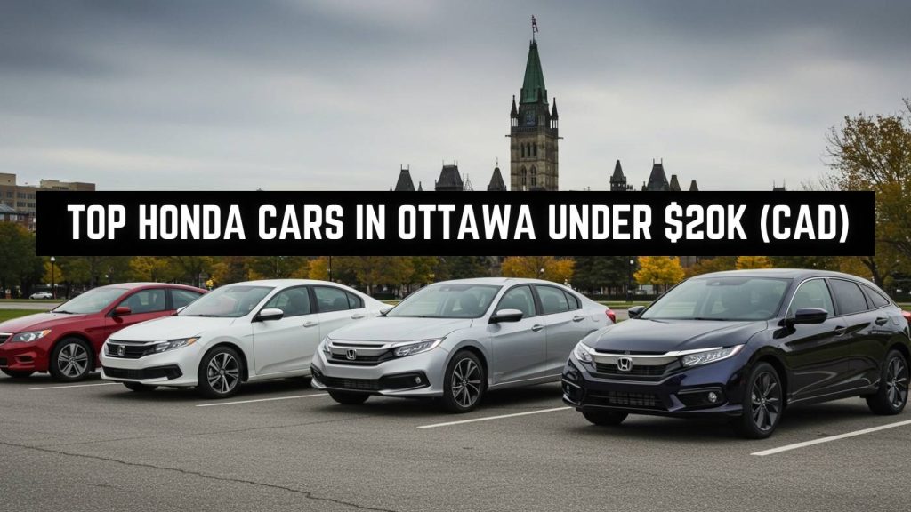 Used HONDA Cars in Ottawa Under $20K (CAD)