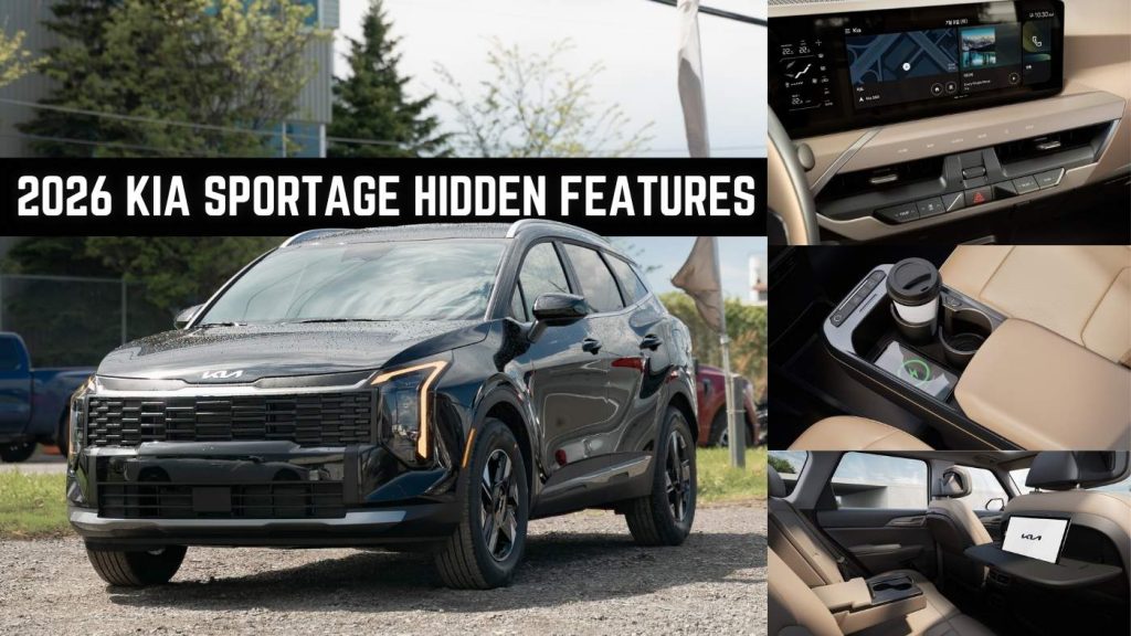 2026 Kia Sportage hidden features interior