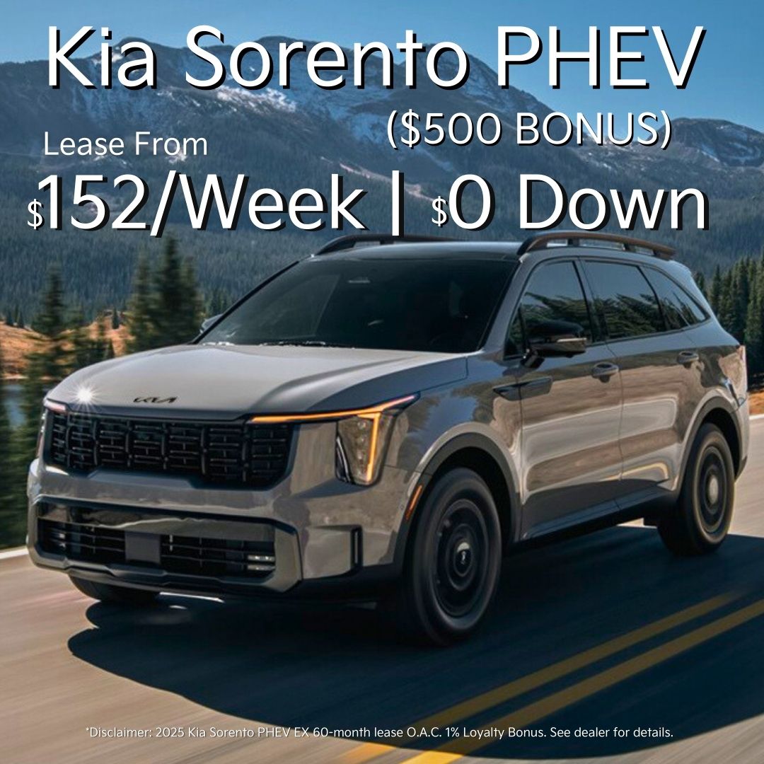 Kia Sorento PHEV Exclusive Promotion