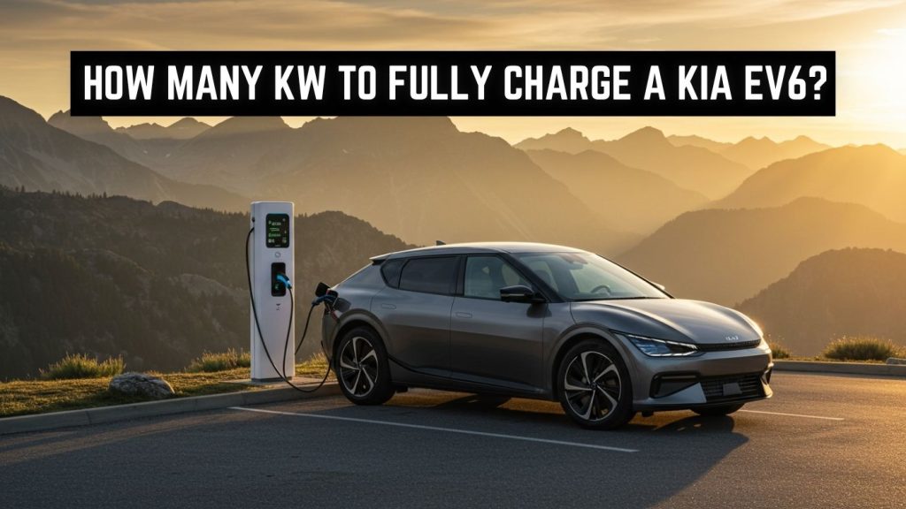 How Many kW to Fully Charge a Kia EV6