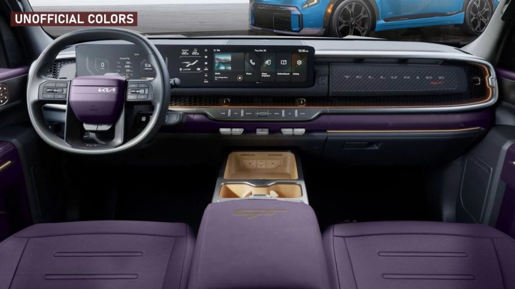2027 Kia TELLURIDE GT-LINE Interior