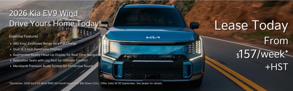 2026 Kia EV9 Ottawa Lease Offer in Ottawa
