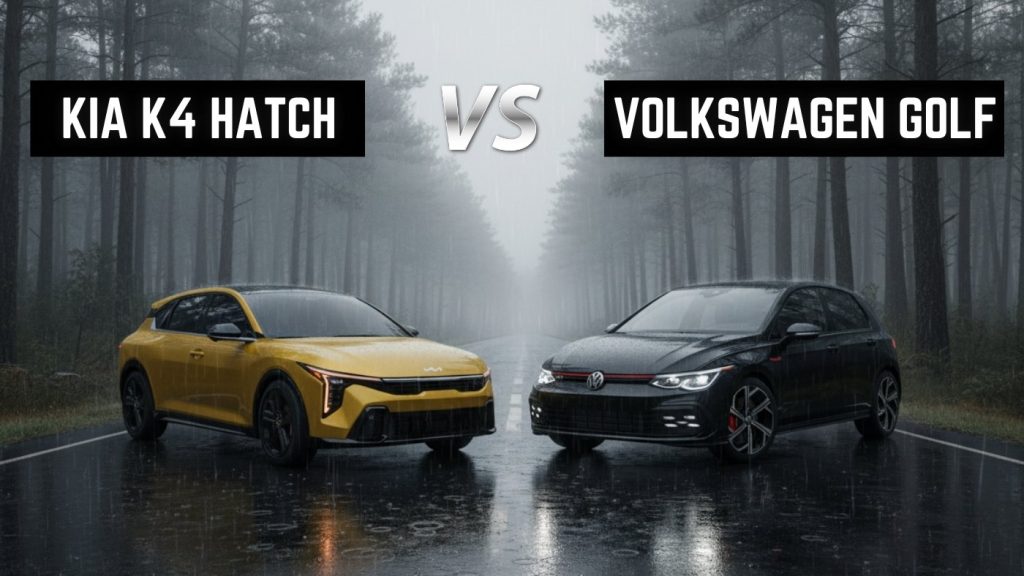 2026 KIA K4 Hatchback vs. 2026 Volkswagen Golf GTI