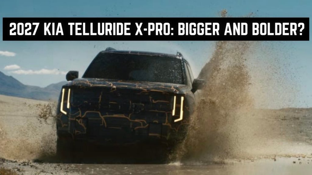 2027 Kia Telluride X-Pro US Canada