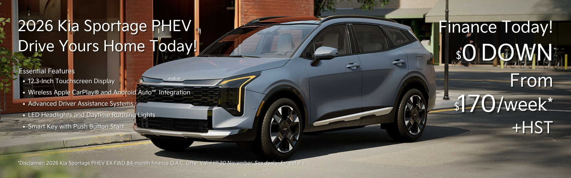 Donnelly Kia 2026 Kia Sportage Ottawa Lease Offer in Kanata Kia (1)