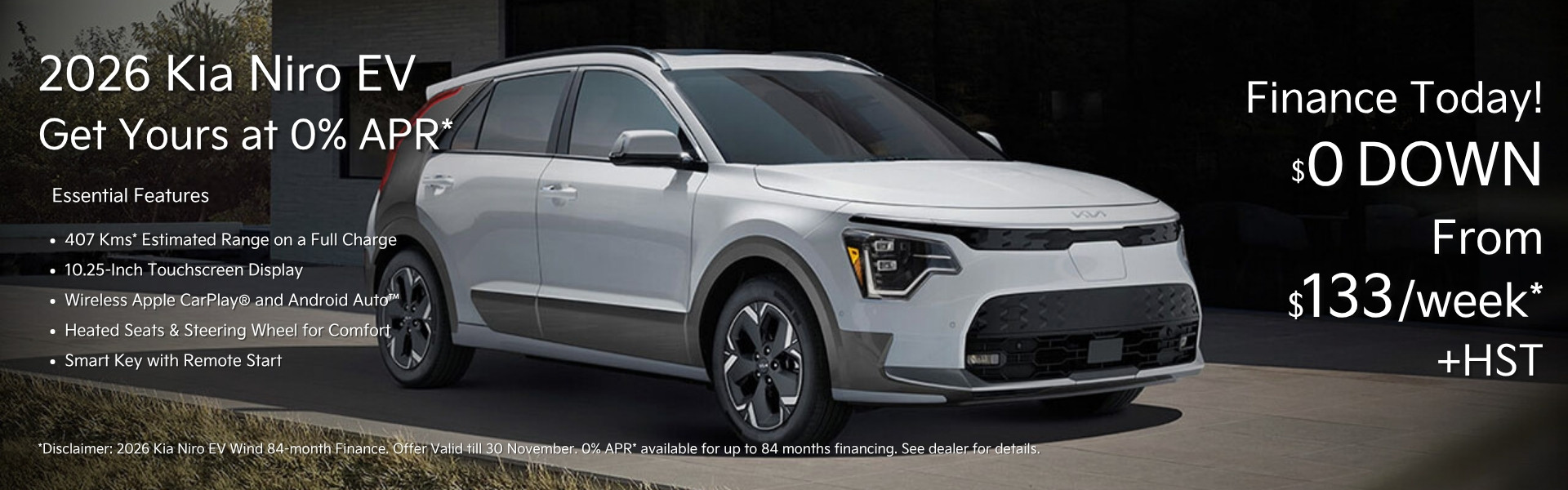 2025 Kia Ottawa Niro EV Lease Offer Bank Street 2025 Kia Ottawa Niro EV Lease Offer Bank Street