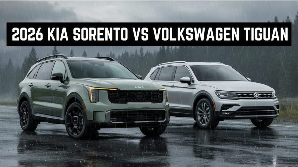 2026 Kia Sorento vs VW Tiguan