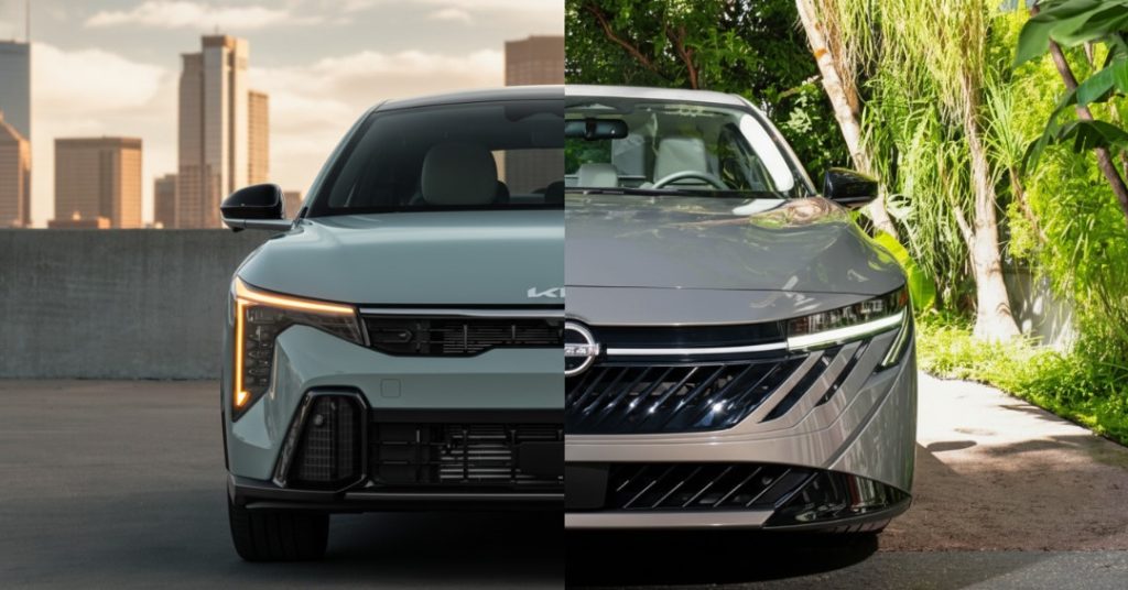 Kia K4 vs Nissan Sentra Ottawa