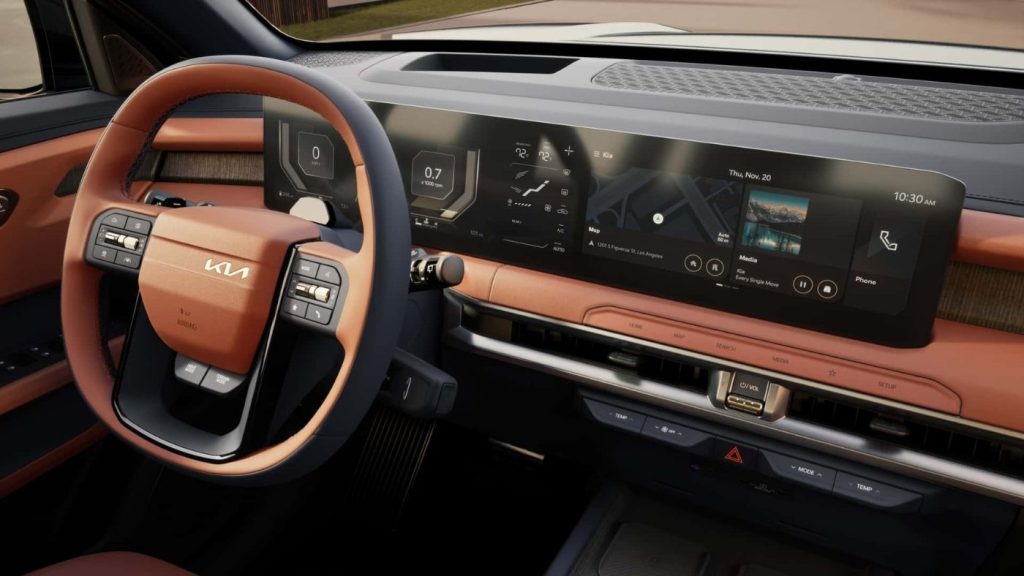 2027 Kia Telluride Interior Infotainment Tech