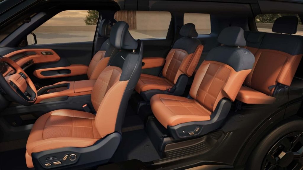 2027 Kia Telluride Interior 3-Row Three Row Seating Seats