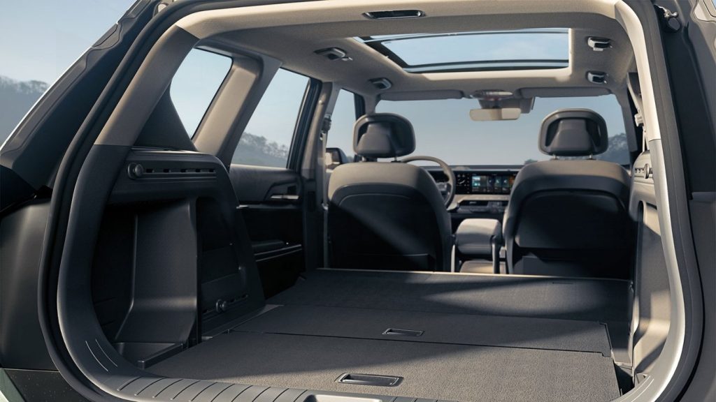 2026 Kia EV5 Cargo Space Storage Capacity Frunk Boot Space