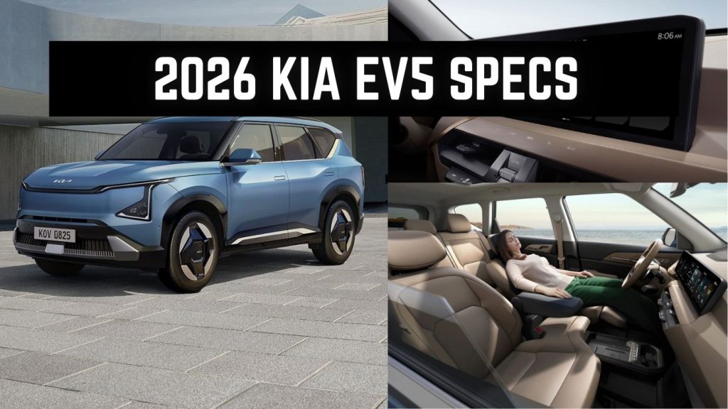 Kia EV5 SPECS FEATURES Revealed Canada US