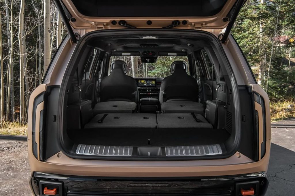 2027 Kia Telluride Cargo Space