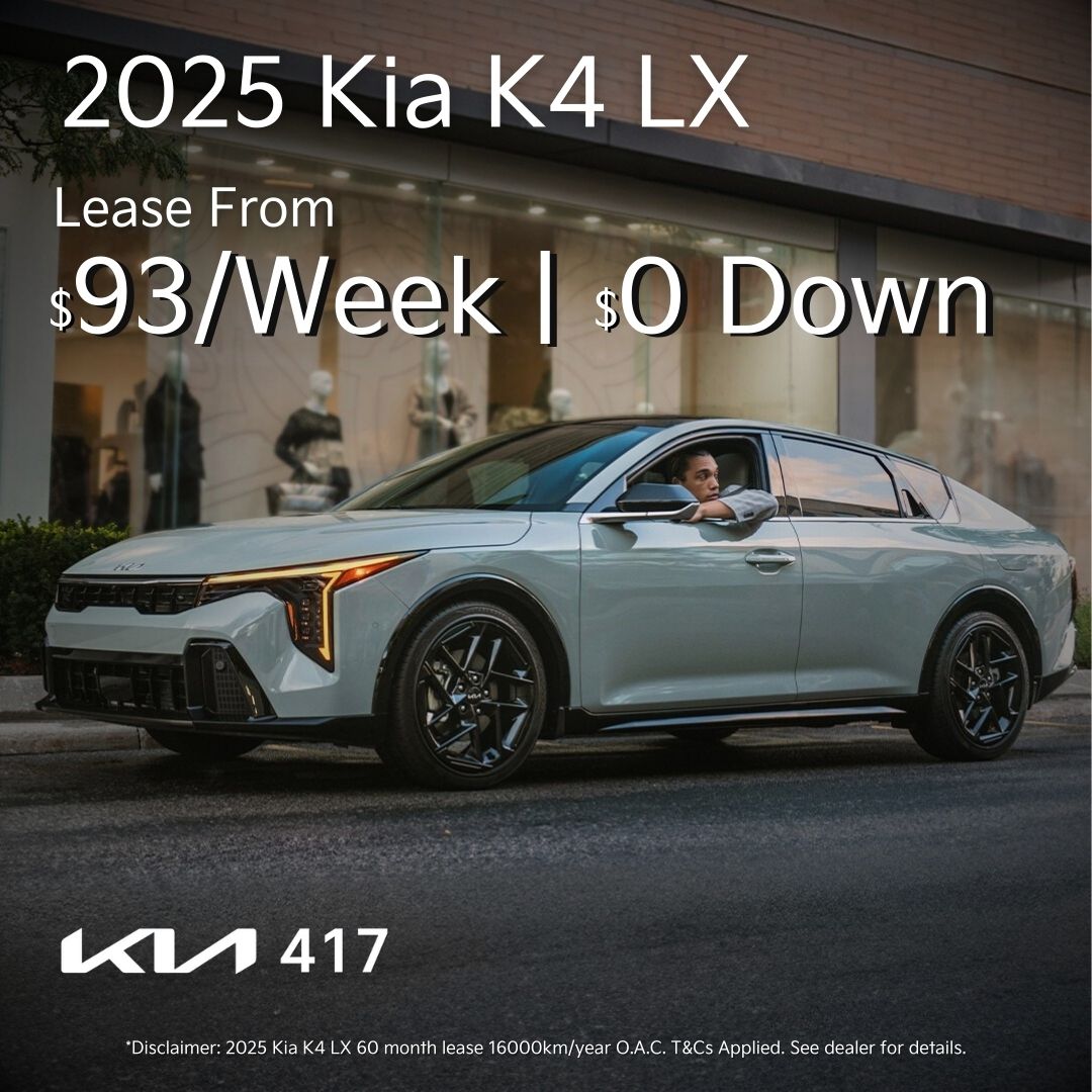 2025 Kia K4 LX Ottawa Offer