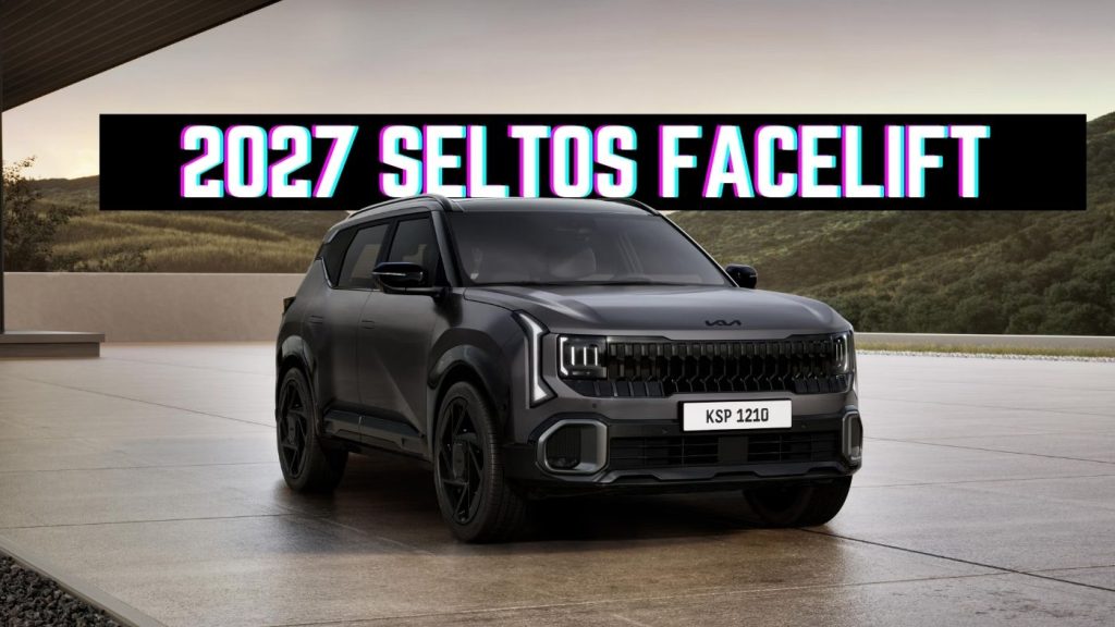 2027 Kia SELTOS Redesigned FACELIFT
