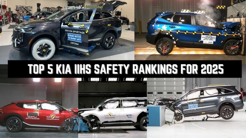 TOP 5 KIA IIHS Safety Rankings for 2025