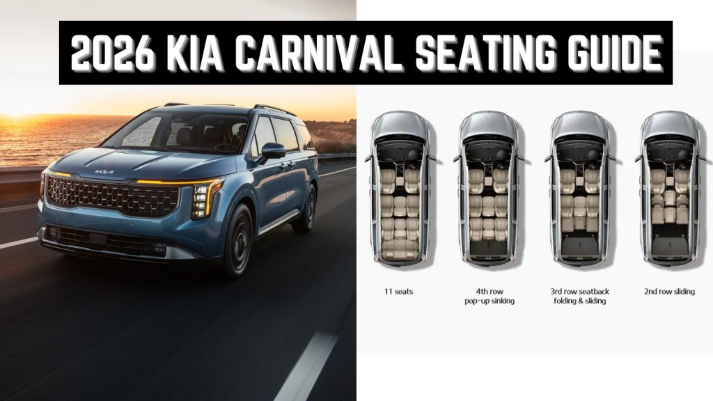 2026 Kia Carnival Seating Guide