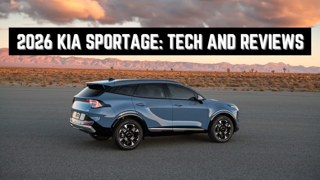 2026 Kia Sportage Tech and Reviews