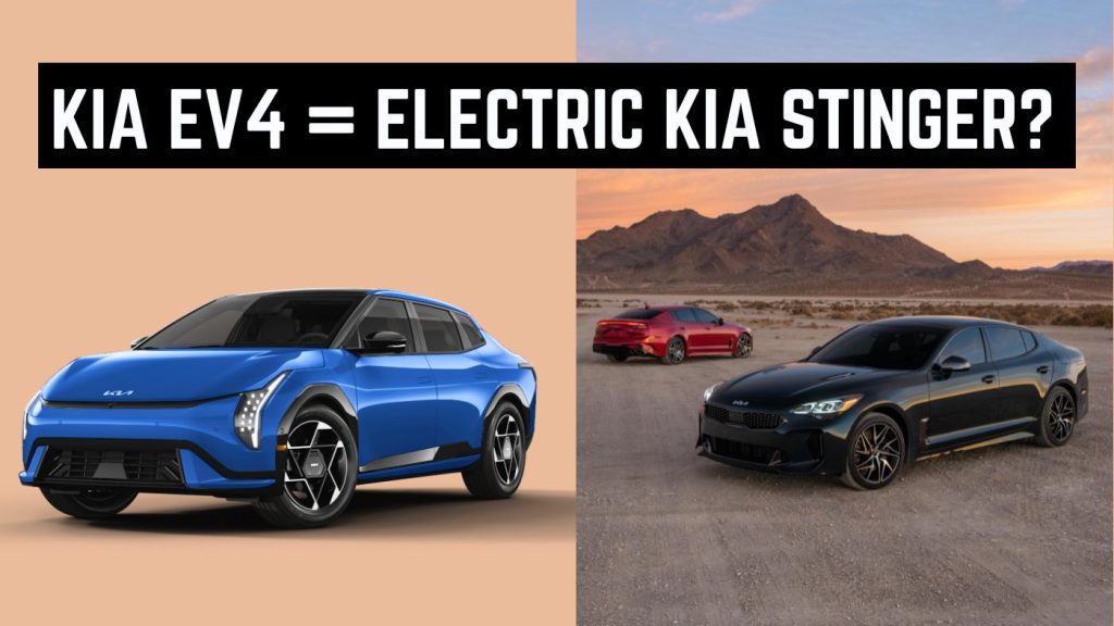 Kia Stinger Electric is Kia EV4
