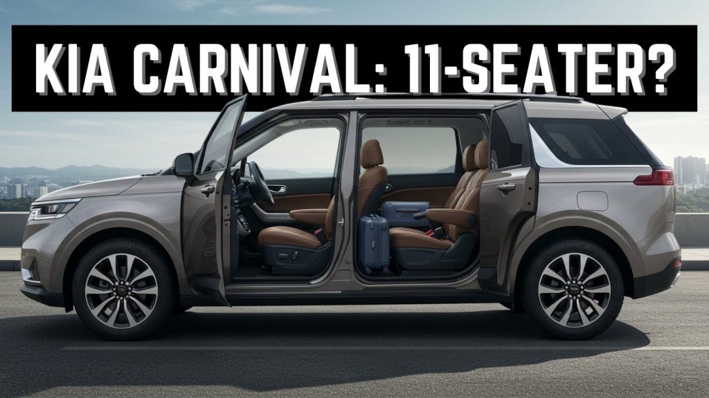 Kia Carnival 11-Seater Seating