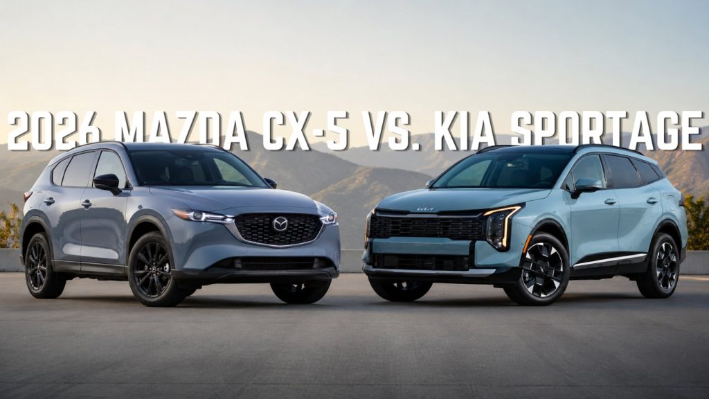 2026 Mazda CX-5 vs 2026 Kia Sportage