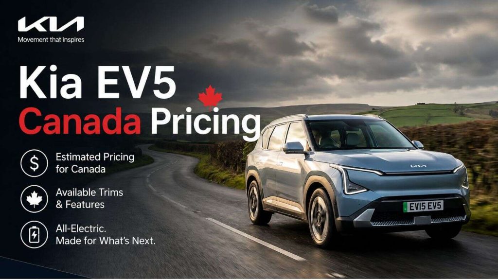 Kia EV5 Canada Pricing