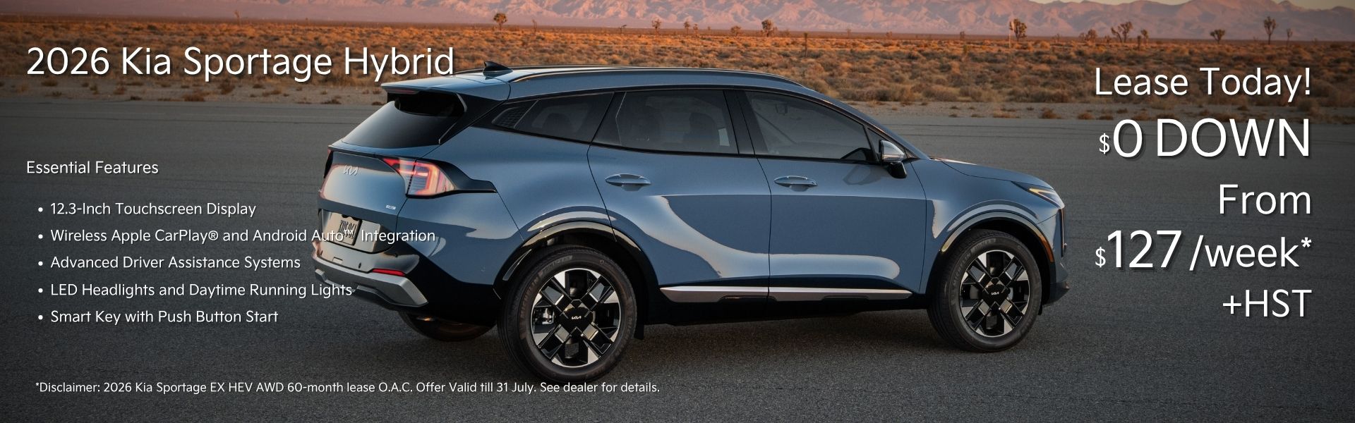 Kia Sportage Ottawa Lease Offer in Kanata (2) Kia Sportage Hybrid Ottawa Lease Offer in Kanata (2)